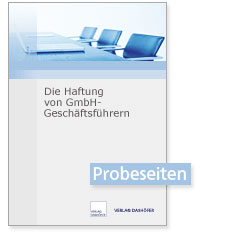 Fachbuch: Die Haftung von GmbH-Geschäftsführern