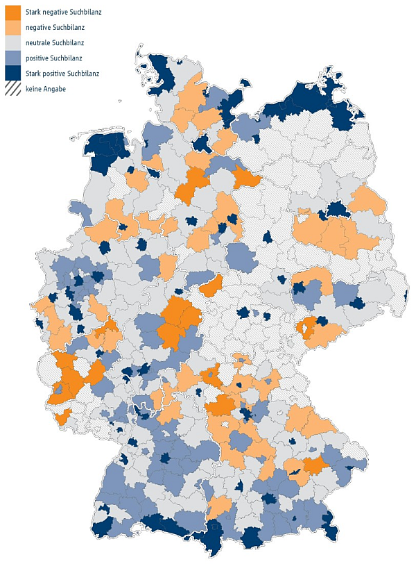 Grafik Suchbilanz Eigentumswohnungen