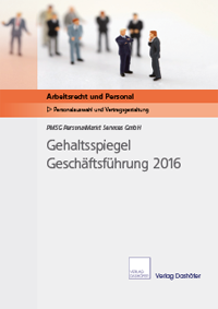 Fachbuch Gehaltsspiegel Geschäftsführung