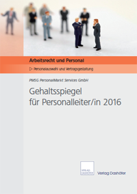 Fachbuch: Gehaltsspiegel Personalleitung