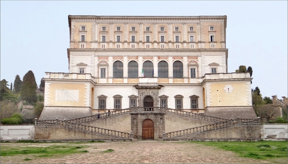 Das Bild zeigt den Palazzo Farnese