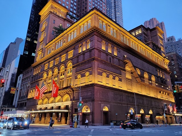 Das Bild zeigt die Carnegie Hall