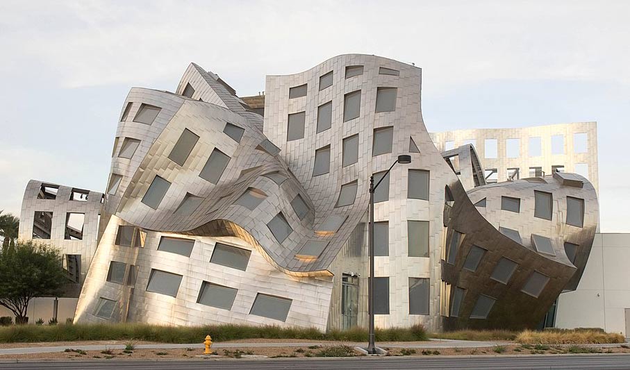 Das Bild zeigt die Klinik von Gehry in Las Vegas